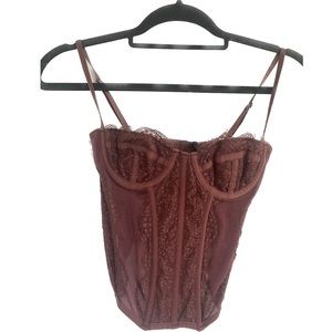 Urban outfitters corset top